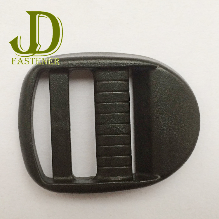 塑料梯形织带防滑带调节扣A字形梯扣侧拉三挡梯扣背带目字扣