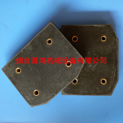 山东加工气动刹车制动器摩擦片 离合器摩擦块冲床配件DBH摩擦批发|ru