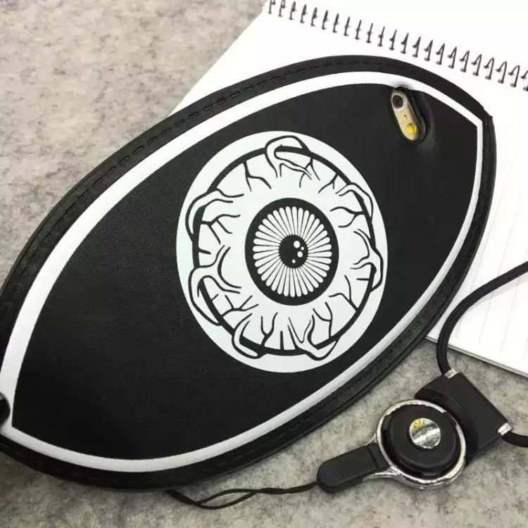 手机保护套-爆款潮牌新款i眼睛贴皮苹果6s Ph