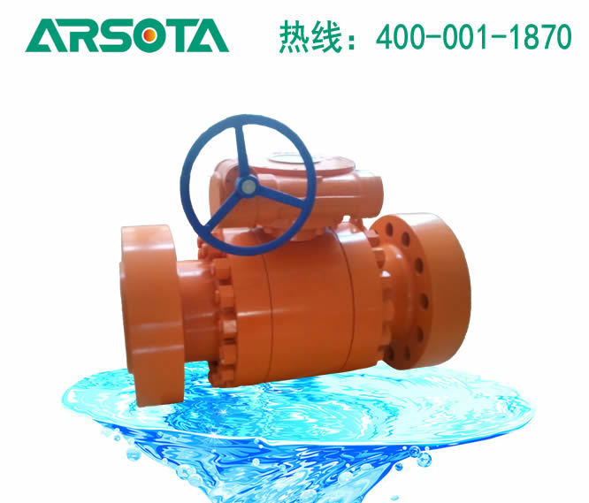 Q347F美标蜗轮锻钢式球阀 蜗轮锻造球阀 美标锻钢球阀 锻打球阀