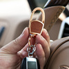 Men's keychain, high-end metal car keys, creative gift