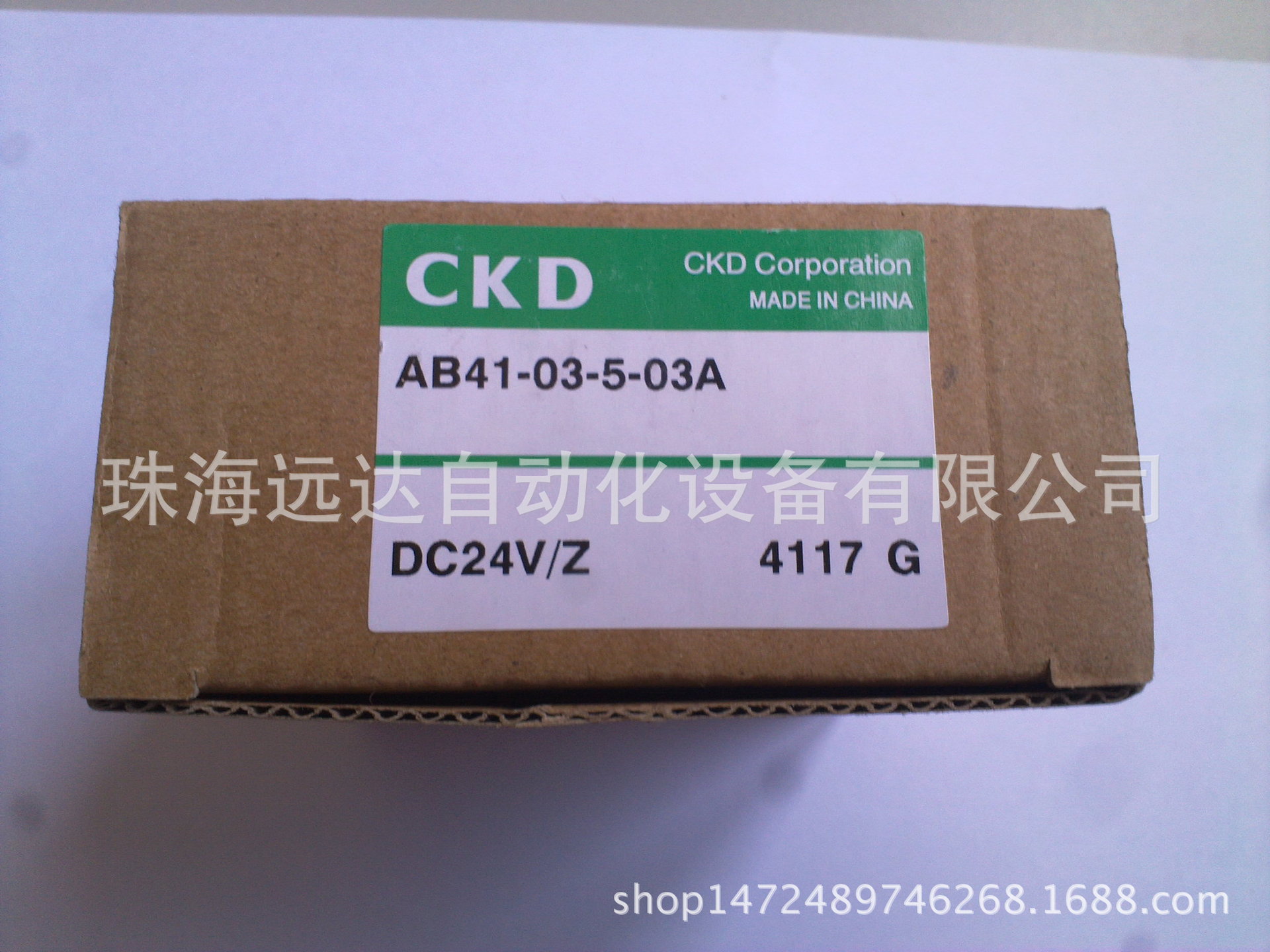 供应正品CKD电磁阀AB41-03-5-03A-DC24V