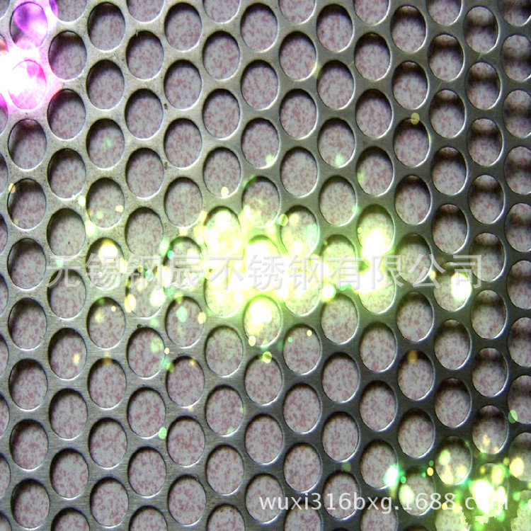无锡加工销售不锈钢sus304冲孔板不锈钢网孔板批发