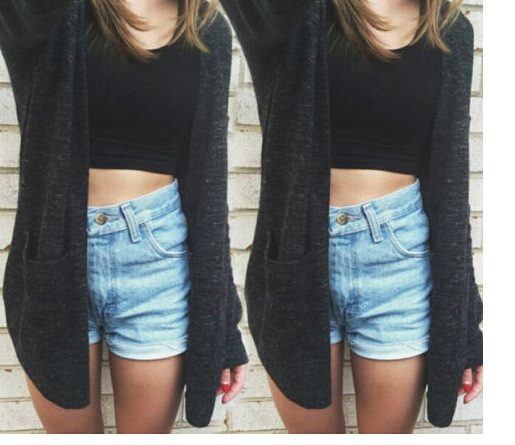 Knitted Cardigan Image 2