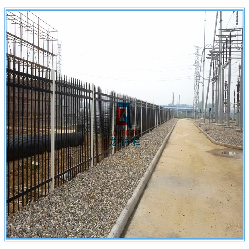 铁岭锌钢围墙护栏/铁岭电厂围墙护栏/龙桥护栏厂家直销