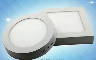 吸顶明装led超薄筒灯吸顶灯船用灯筒灯 低压直流12v-24v36v