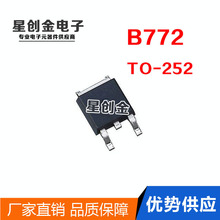 �NƬ���O�� B772 2SB772 3A/40V NPN TO-252 ���� D882