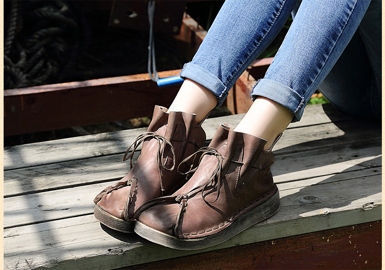 Bottes femme NATIONALITé HUI en En cuir - Ref 3355350 Image 33