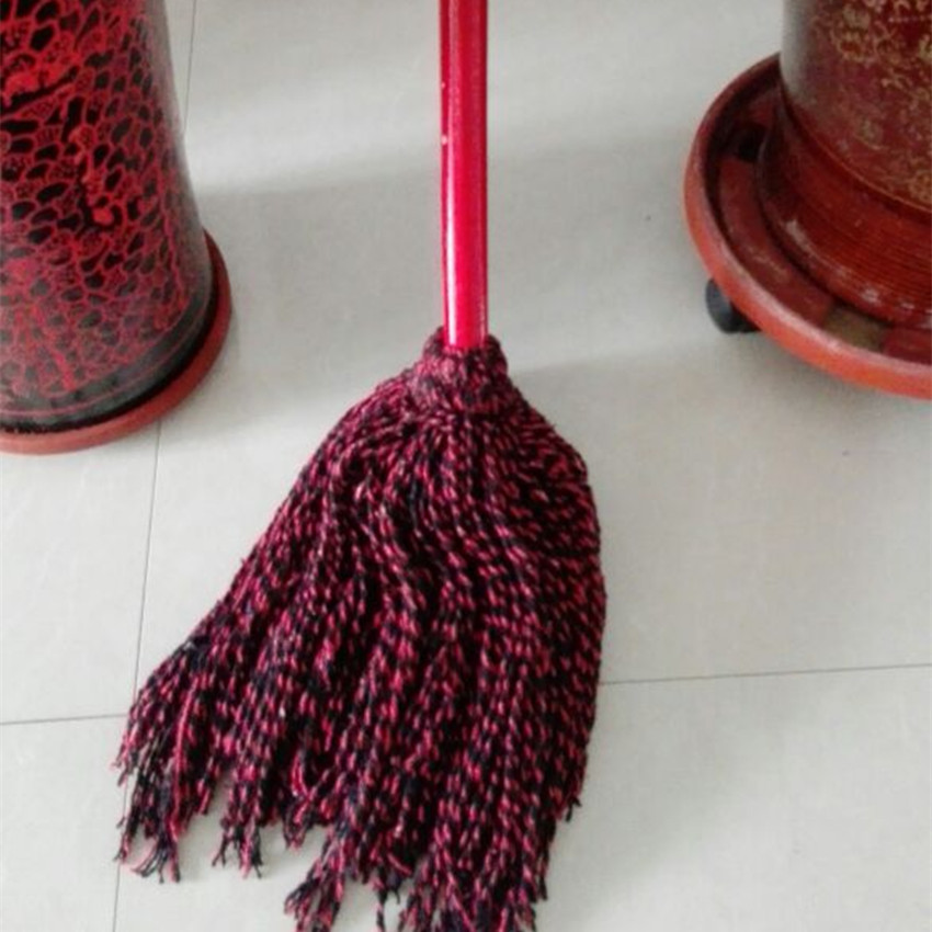 Makes Wooden Pole Handle,Wooden Cotton Yarn And Cotton Thread Mop,Mop,Floor Stall,Water Mop,Double Drive,Twist Water Mop