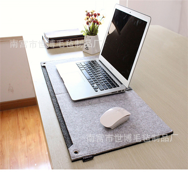 超大鼠标垫可爱毛毡电脑鼠标垫办公桌垫定制logo超大鼠标垫定制