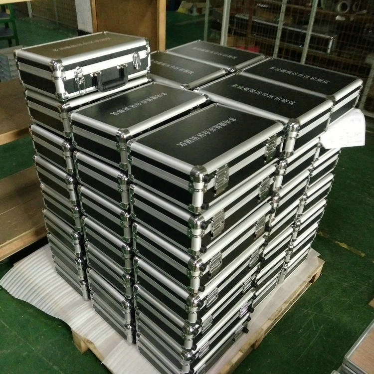 Авиационная упаковка, настраиваемый ящик для инструментов, настраиваемый ящик для авиационных инструментов, алюминиевый и золотой ящик для инструментов