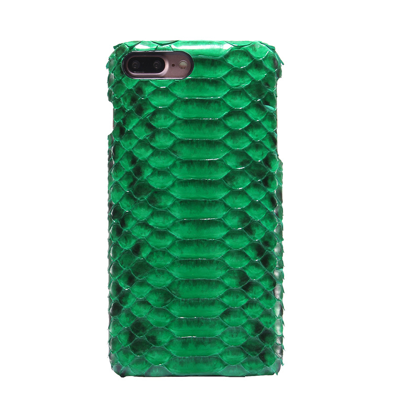 i-idea Handmade Luxury Genuine Real Python Snake Skin Leather Case Cove for Apple iPhone 7 Plus & iPhone 7