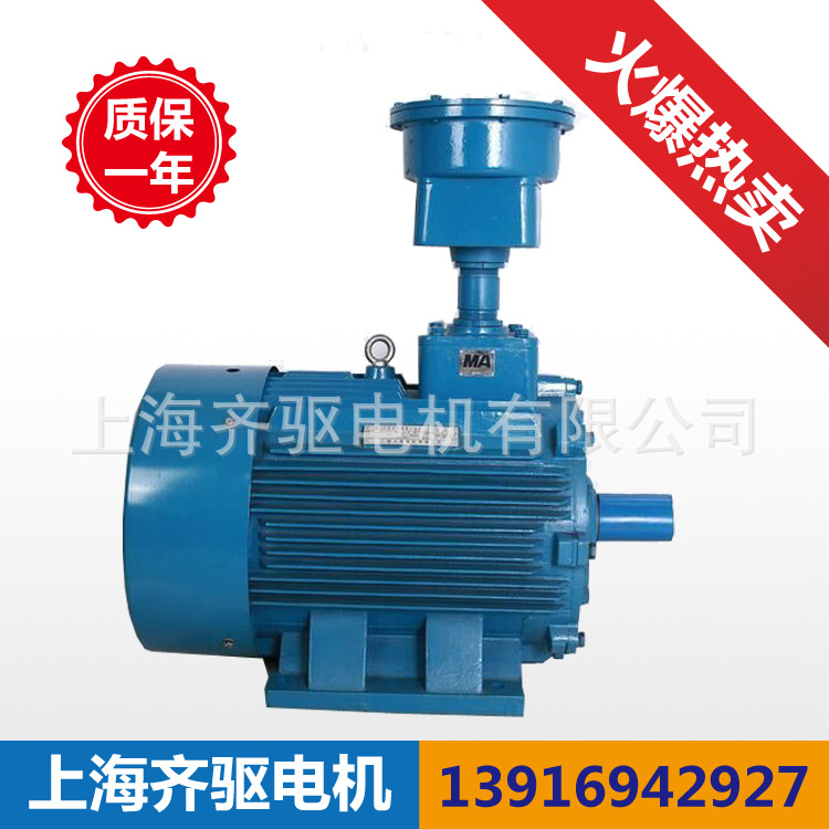 上海隔爆电机 YBF2风机专用防爆电机 0.55KW-2极  三相异步电动机
