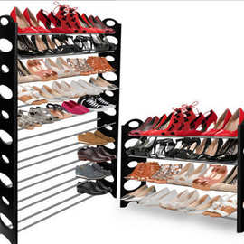 厂家直销庆诺牌简易热销 十层组装鞋架 多功能鞋架 鞋柜