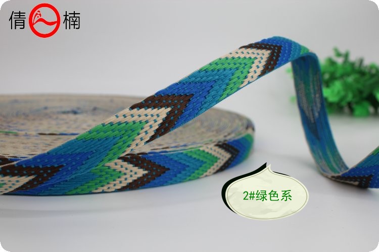 22mm宽涤纶提花带