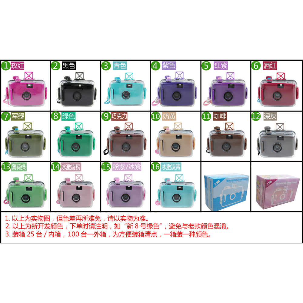 Gift film camera camera Aqua Pix Lomq camera children's camera multi…