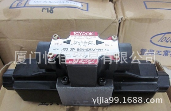 TOYOOKI电磁阀 HD3-3W-BGA-025AY-WYA4 油泵 液压缸 叶片泵
