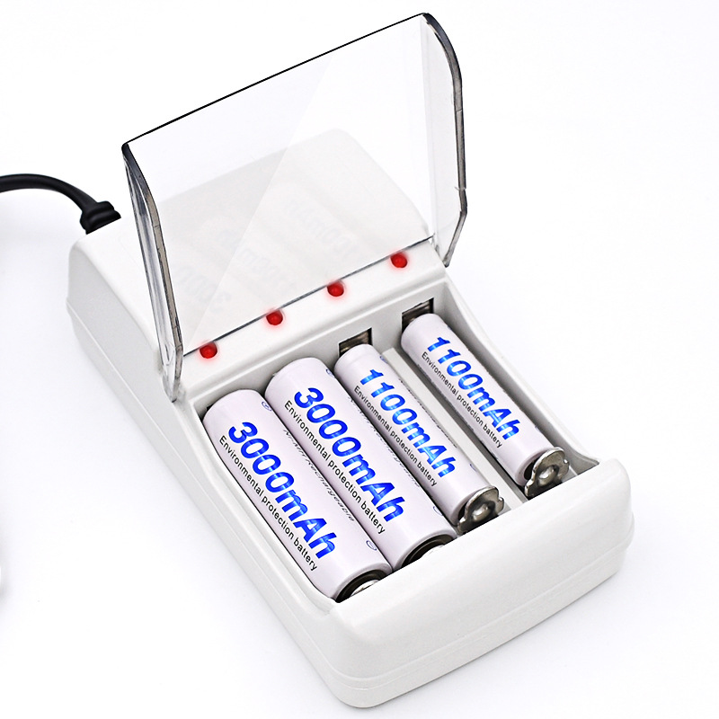 5号电池充电器 电池充电器 7号电池镍氢玩具电池 智能充电器批发