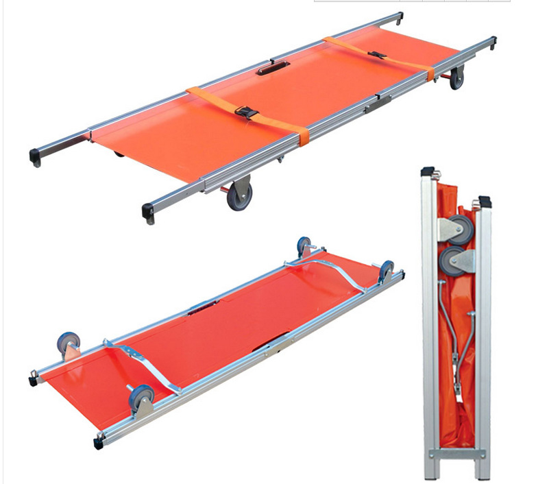 铝合金担架/铝合金急救担架/折叠担架/两折担架