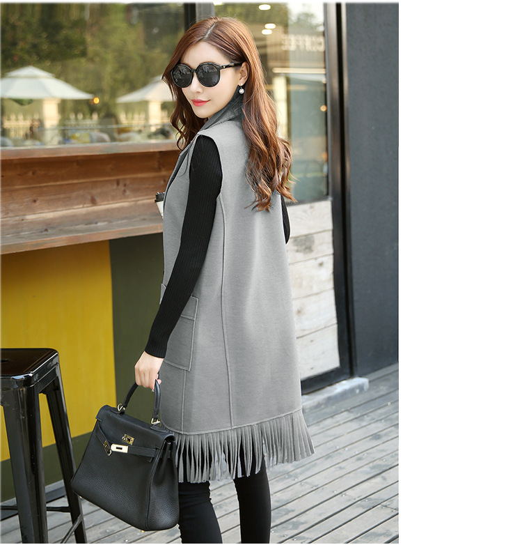 Gilet femme en Sergé - Ref 3316982 Image 30