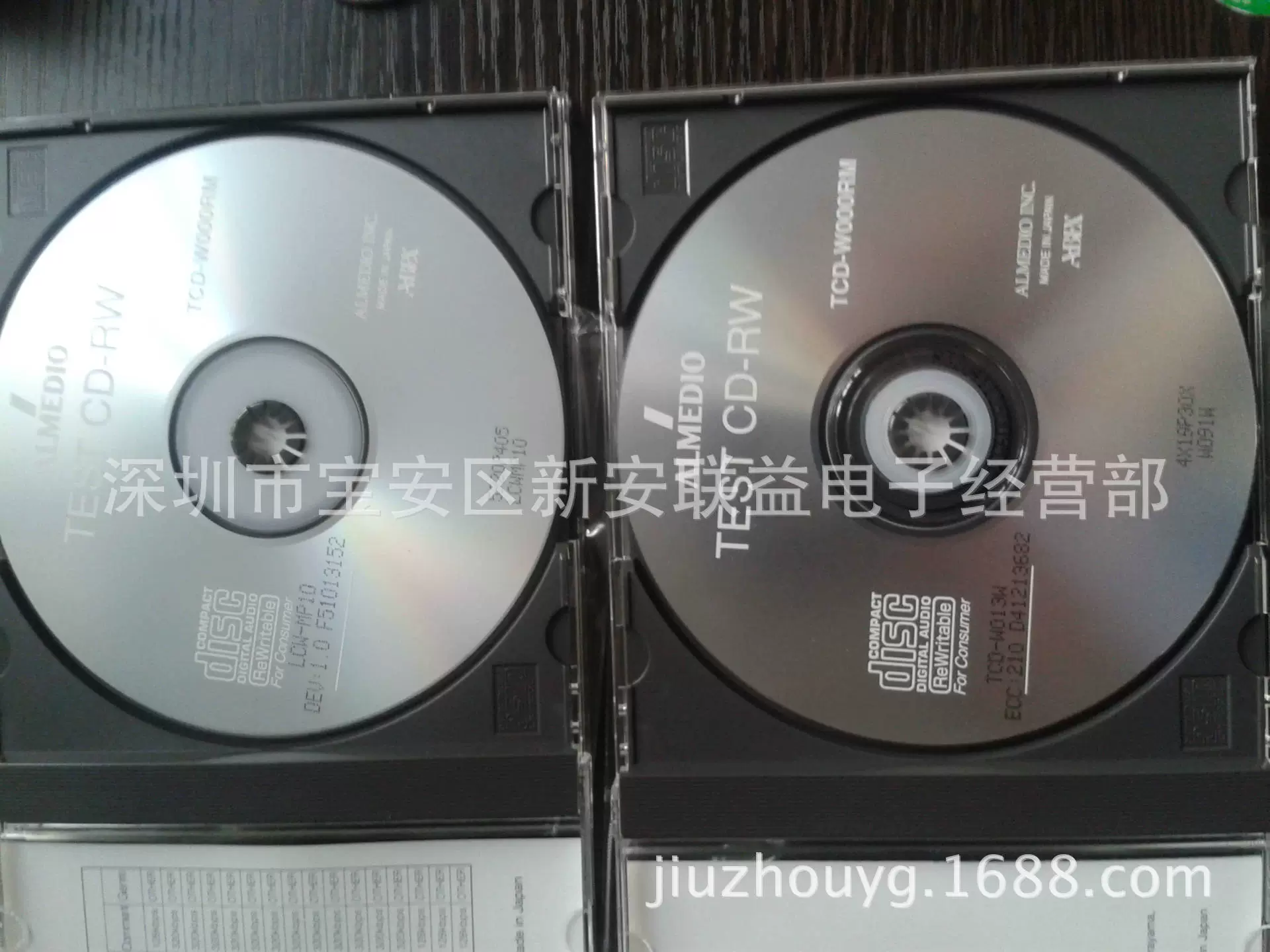 ABEX测试碟 TDV-MW513CW polarized core test disc DVD-RW format