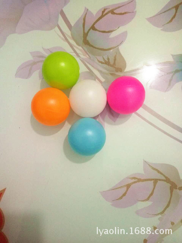 塑料彩色乒乓球