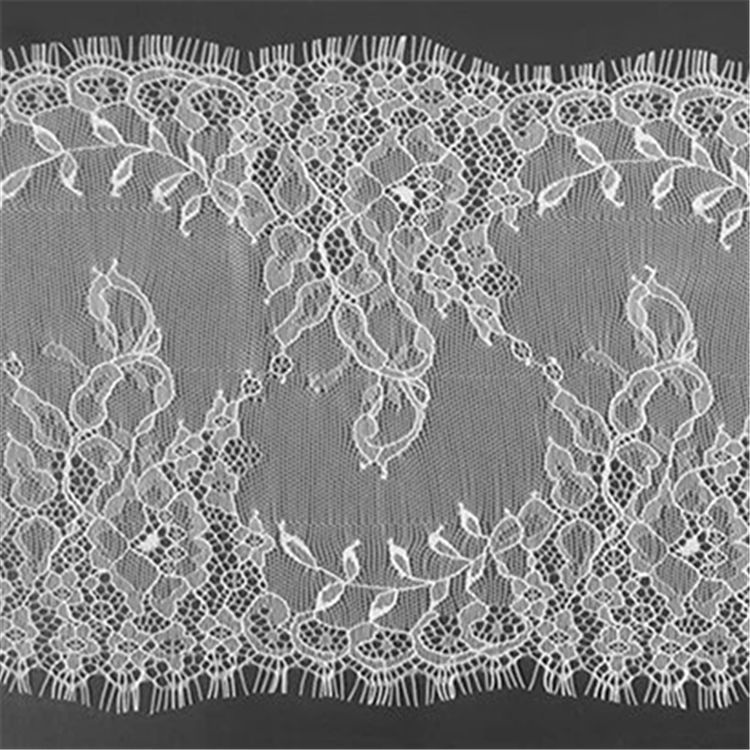 厂家直销眼睫毛蕾丝花边连衣裙打底衫眼睫毛服装花边辅料现货批发