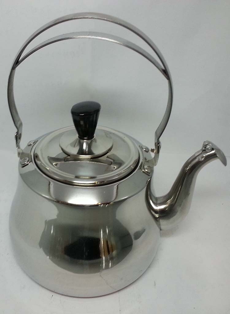 Factory direct sales of stainless steel water kettles, steel-handled qinyin kettles, mingyin kettles, color-matched decals, flat-bottomed kettles detail image 12