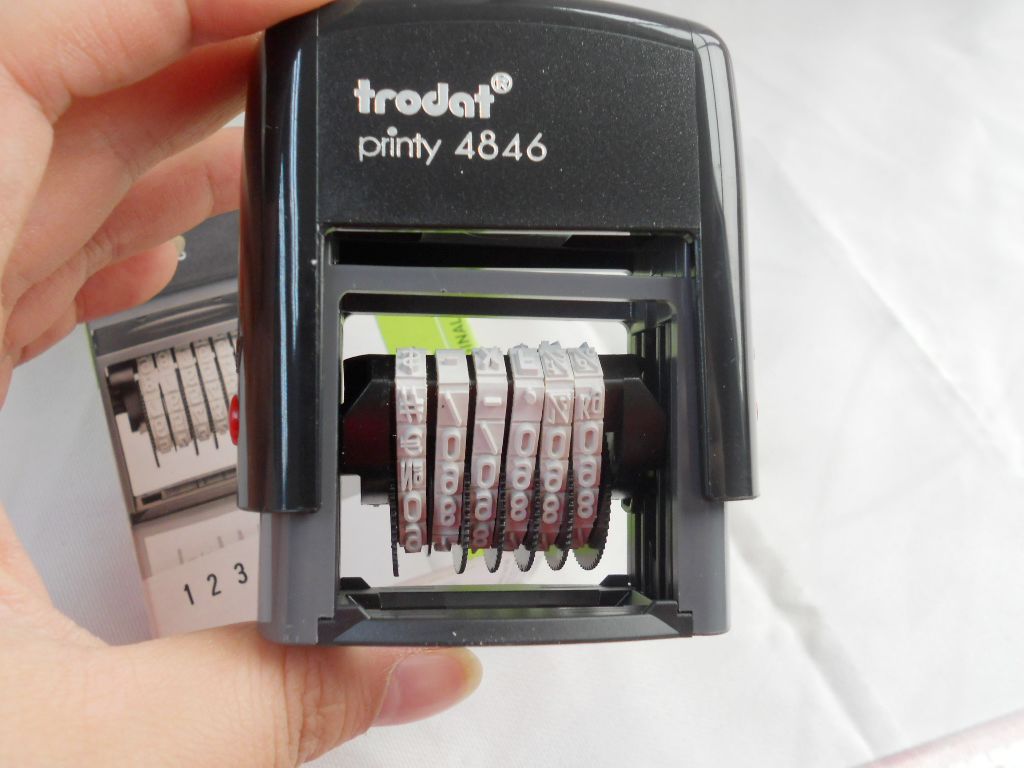 ��Ʒ׿��4846ӡ�� trodat printy 4846 ��īӡ�� 6λ�����ֺ�����