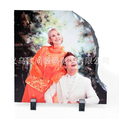 石板画耗材神奇天然石头画空白热转印石板批发礼品定制图案 SH11|ru