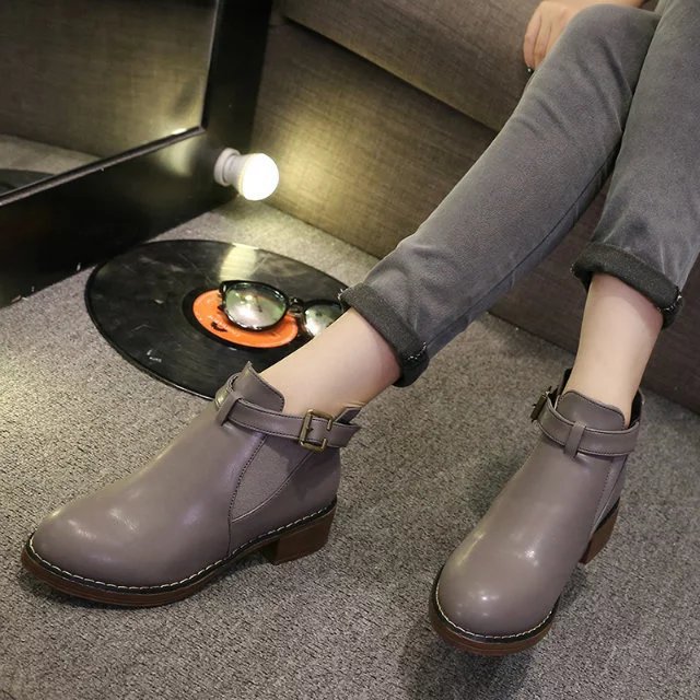Bottes femme SHU MEIMEI en PU artificiel - Ref 3354813 Image 25