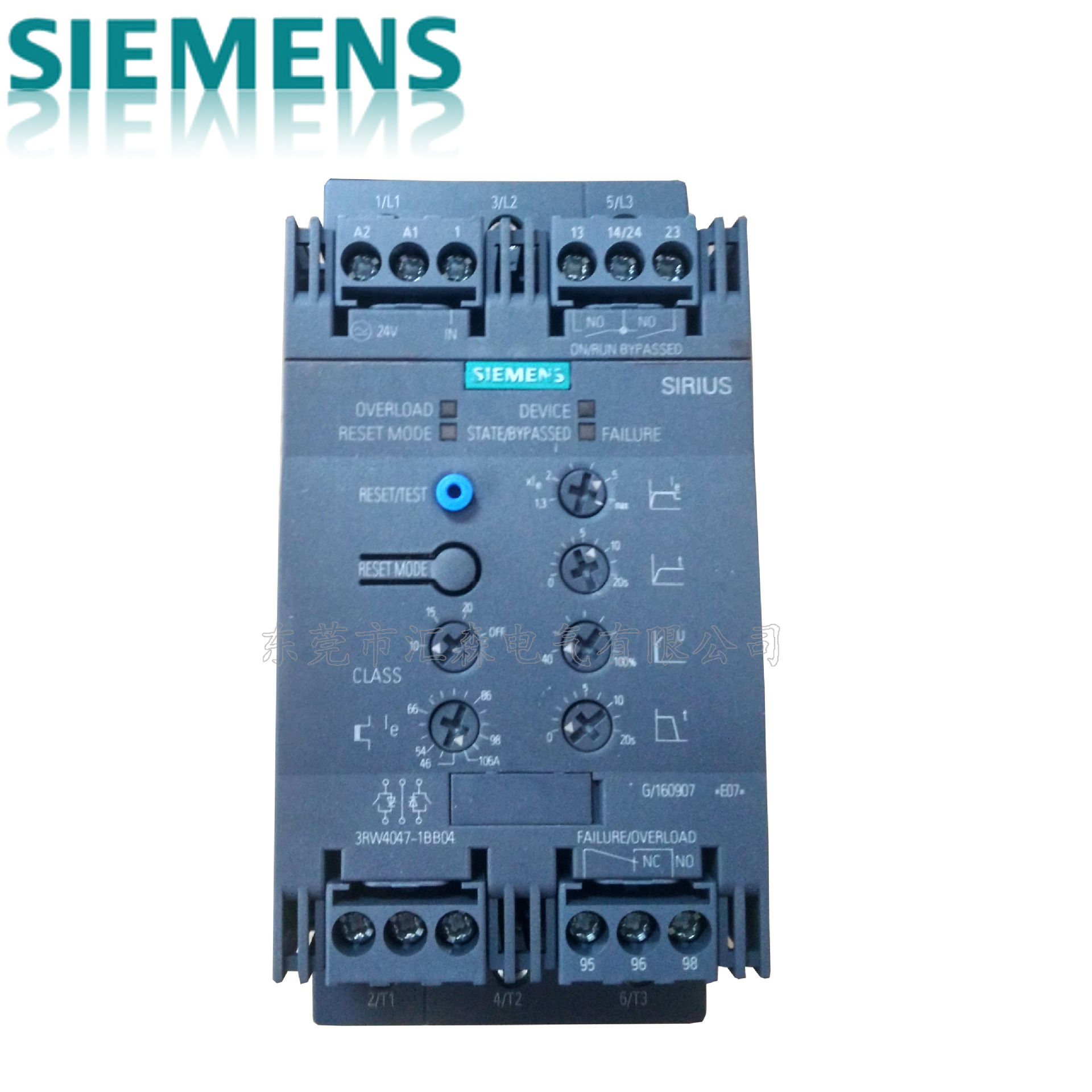 SIEMENS/西门子3RW4024-2BB04软启动器3RW40系列