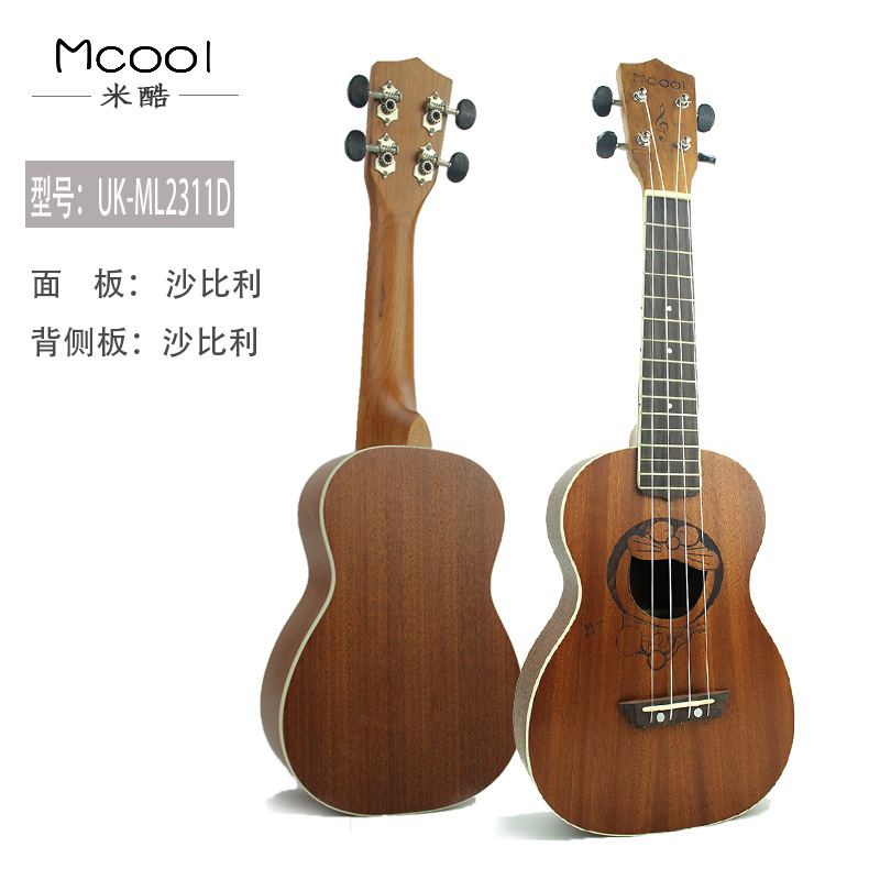 Brand Direct 23 Carved Ukulele Little Guitar woodiness Ukulele Ukulele ukulele wholesale