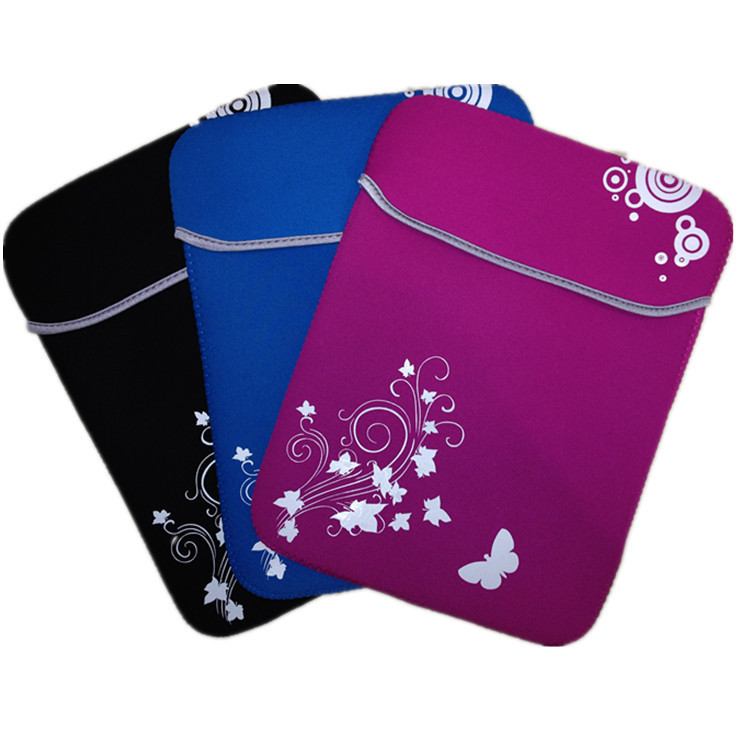 Computer protective cover new butterfly pattern fashion 13 inch 14 inch 15 inch diving material laptop liner bag