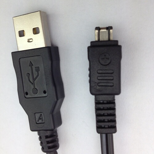 Suitable for Canon DV camera connection to mobile power bank, car USB charging cable, DC IN power cable