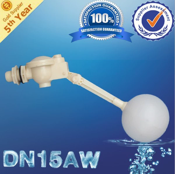 Пластиковый поплавковый клапан 1/2 "дюйма DN15 Оригинальные товары/4 поплавковых клапана резервуара для воды аксессуары для резервуара для воды