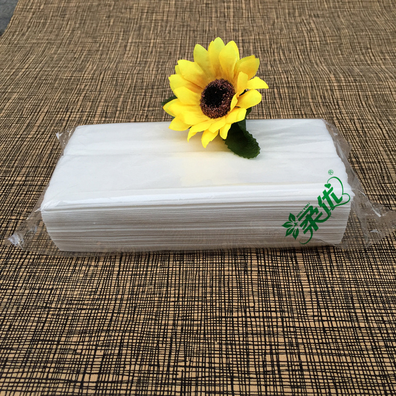 餐厅饭店抽纸90抽纯木浆面巾抽纸软抽纸散装纸巾定制特价批发包邮|ms