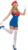 super Marie fake two pieces of harness skirt plumbing Halloween