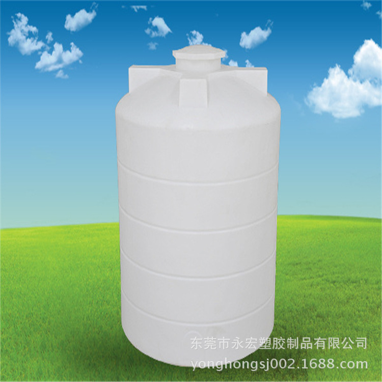 批发塑料PE水箱户外5吨储水桶塑料水塔10吨外加剂塑料储罐pe水塔