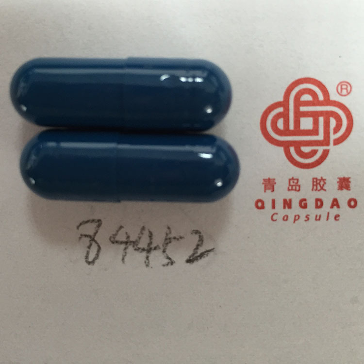 【青岛益青】明胶青岛益青00#蓝蓝84452胶囊