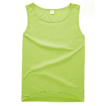 马拉松徒步比赛马甲定制 速干圆领运动T恤背心定做透气印字logo