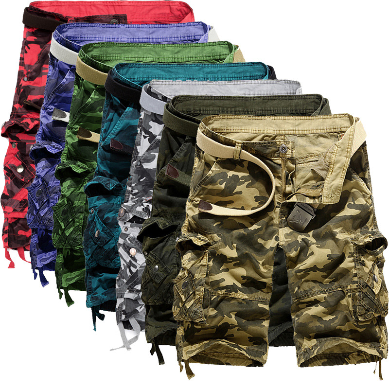 Men's summer camouflage shorts