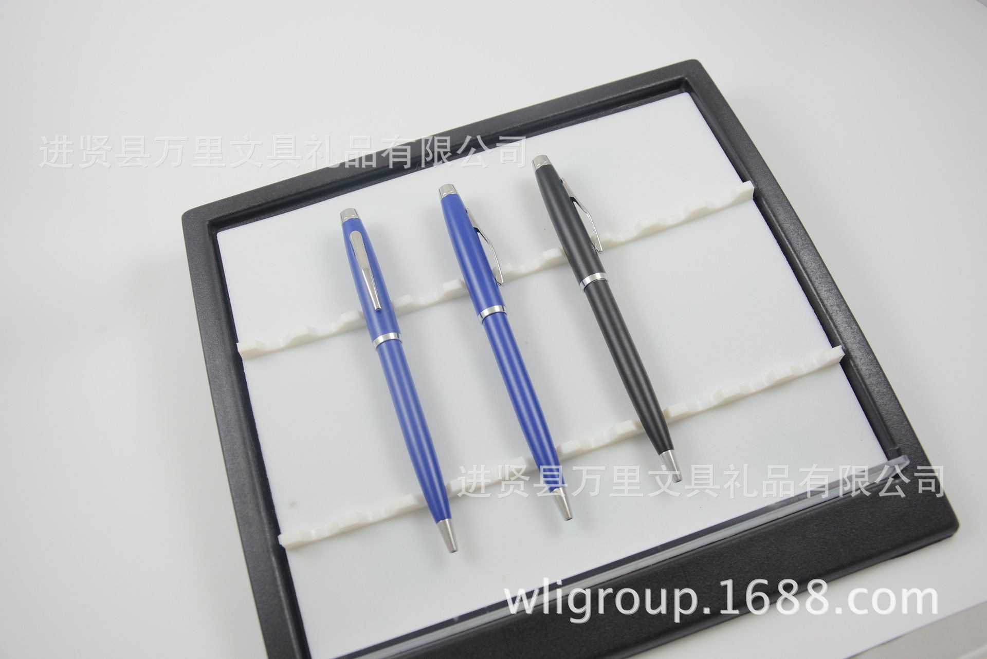 万里集团直营金属酒店广告圆珠笔 外贸金属礼品原子笔 定制笔LOGO