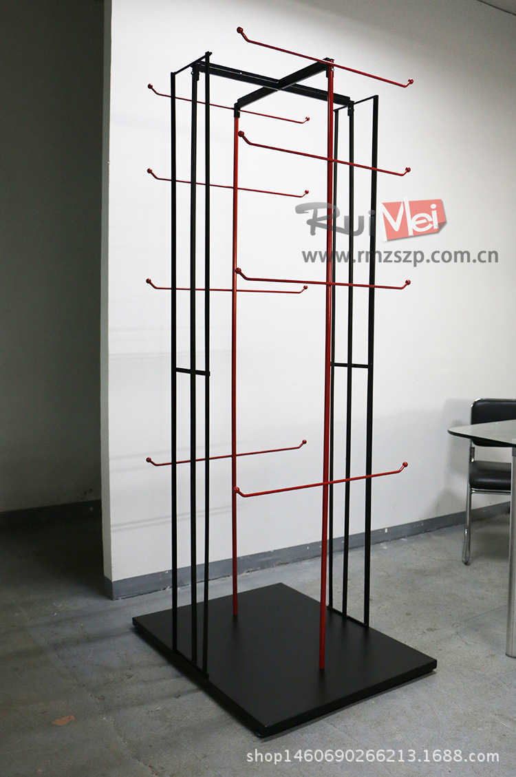 加工生产 定制金属书包展示架 超市包包展示架 学生用品展示架