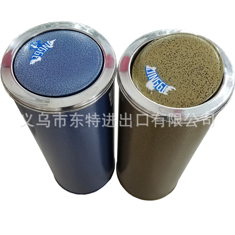厂家直销不锈钢翻盖垃圾桶家用宾馆酒店商场果皮桶高档卫生桶详情图4