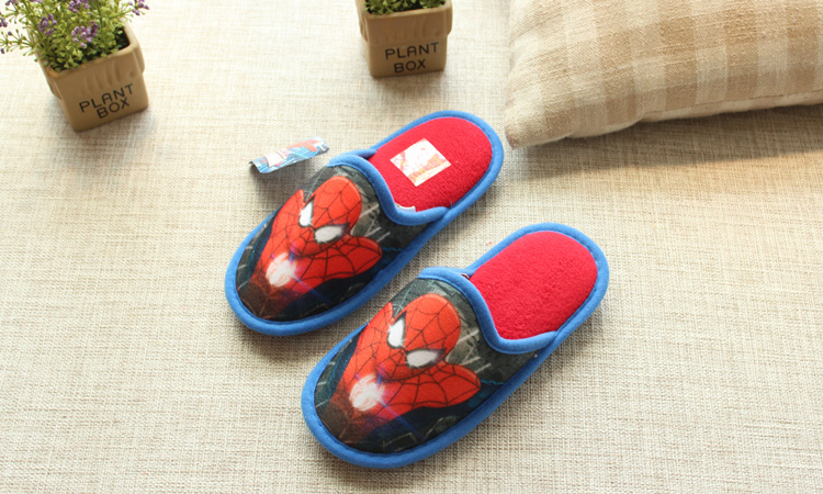 Pantoufles enfants en suède pour hiver - semelle autre - Ref 1008647 Image 9