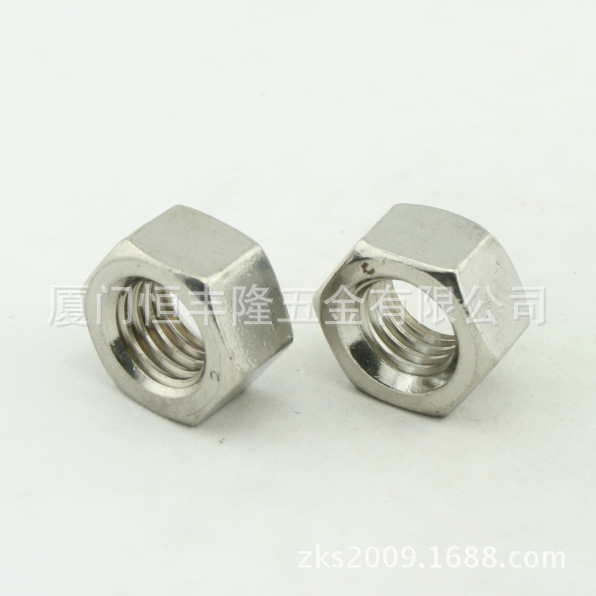 不锈钢304粗牙英美制六角螺母ANSI-B18.2.2 HEX NUT UNC
