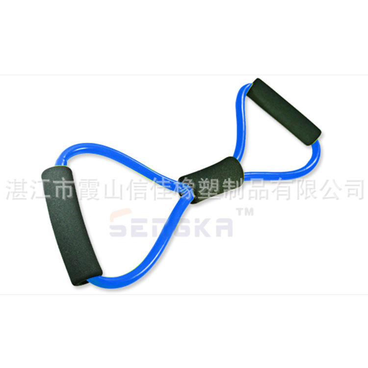 廠家供應(yīng) 多功能8字拉力器 瑜伽普拉提拉力器 高強(qiáng)度彈力帶