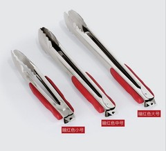 Food tongs, barbecue tongs, sandwich tongs, barbecue tongs, stainless steel multi-functional food tongs, barbecue tools wholesale