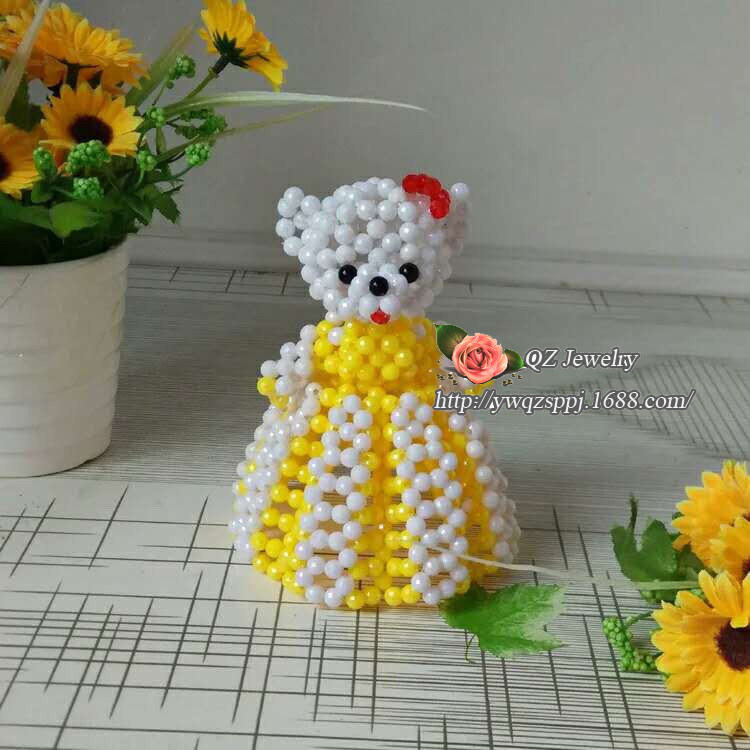 4mm实色亚克力圆珠糖果珠手链编织材料diy饰品配件小米珠子批发详情图18